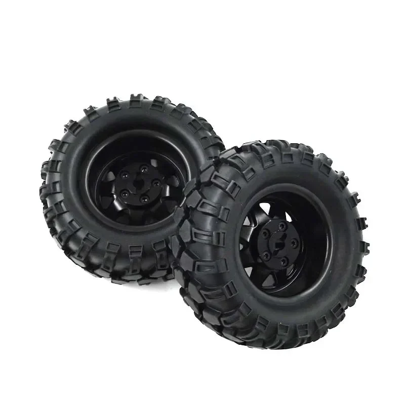 Ensemble de jantes en caoutchouc pour voiture RC 1.9, 4 pièces, 93mm, métal, 1/10 pouces, Trxs TRtage RCversiD90 D110 Axial SCX10