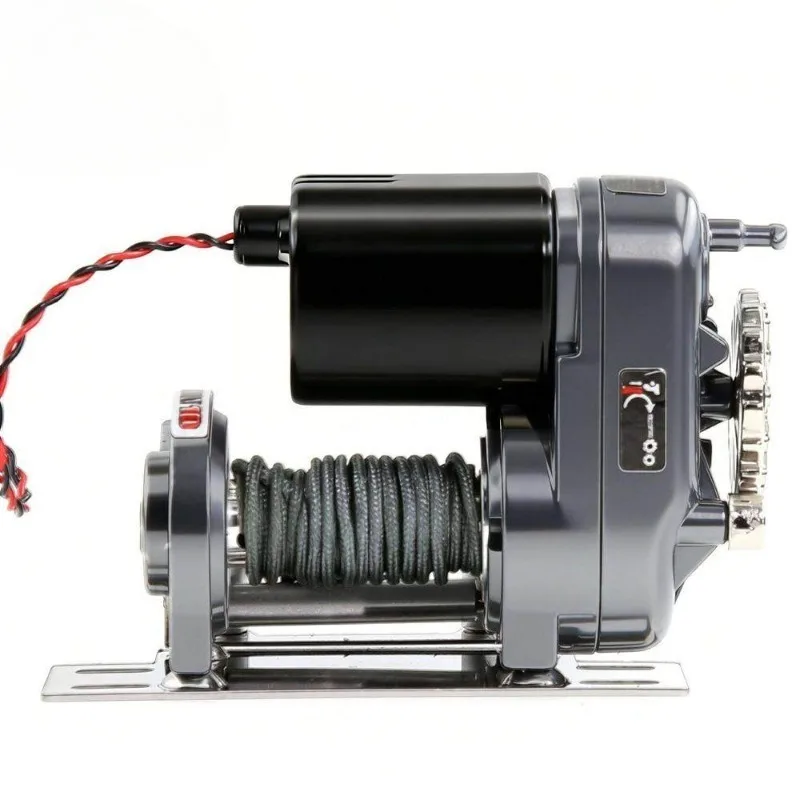 8274 Simulation Automatic Winch For 1/10 1/8 RC Crawler Car Trxs TRX4 RC4WD D90 Axial SCX10 II III MST Redcat Accessories