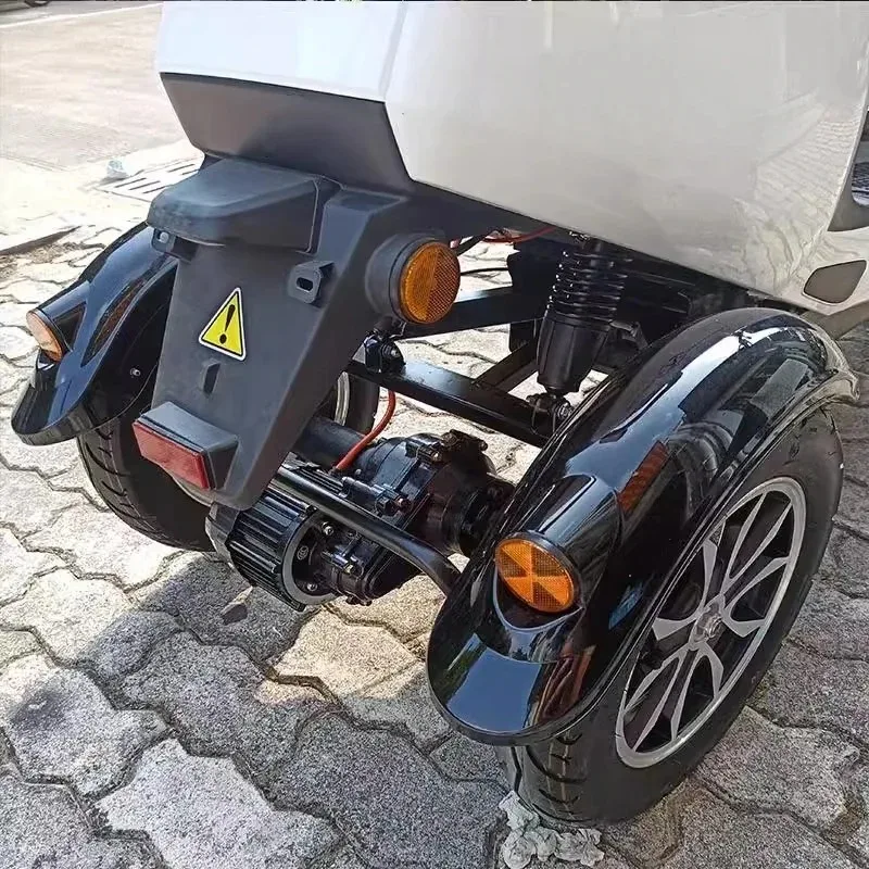 Universal Rear Axle Assembly for Electric Motorcycle Modified Three-Wheelers Full Set of Accessories Permanent Magnet Brushless