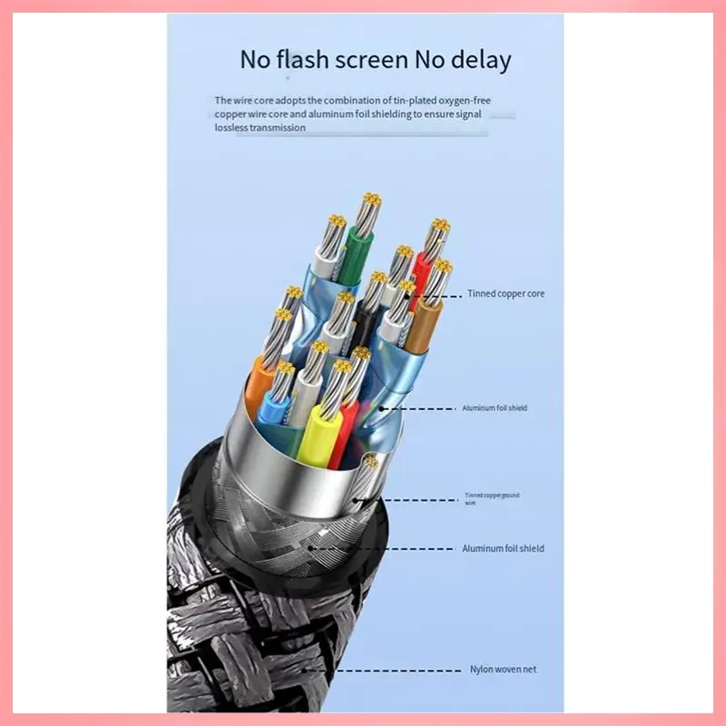 N91R-For Meta/Oculus Quest 3 Link Cable 5M VR Data Cable 2A Fast Charging 5Gbps High Speed Data Transfer Cable, Durable
