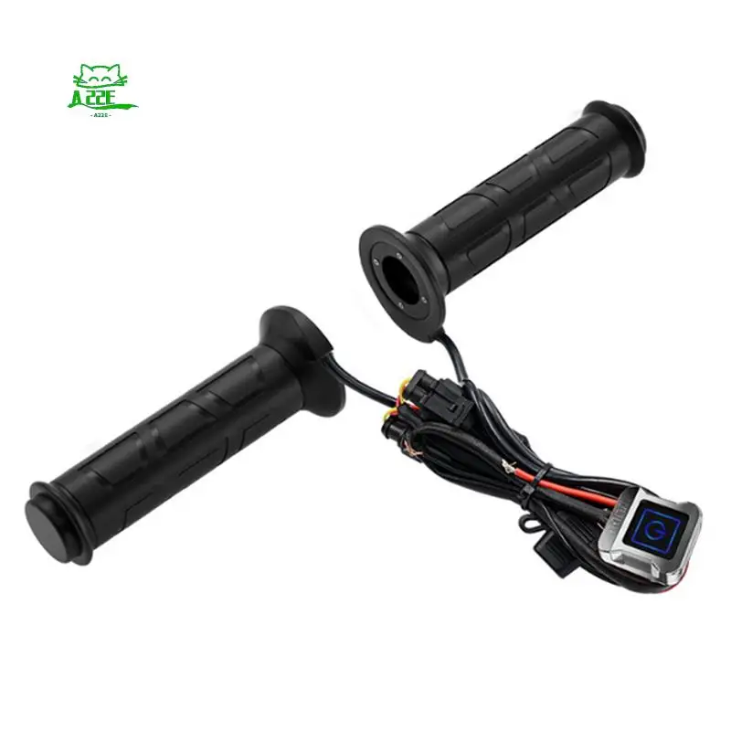 

A22E-Hand Warmer Grip Smart Temperature Control Adjustable Hot Grip Handle Waterproof ATV Handlebar Heater For Motorcycles