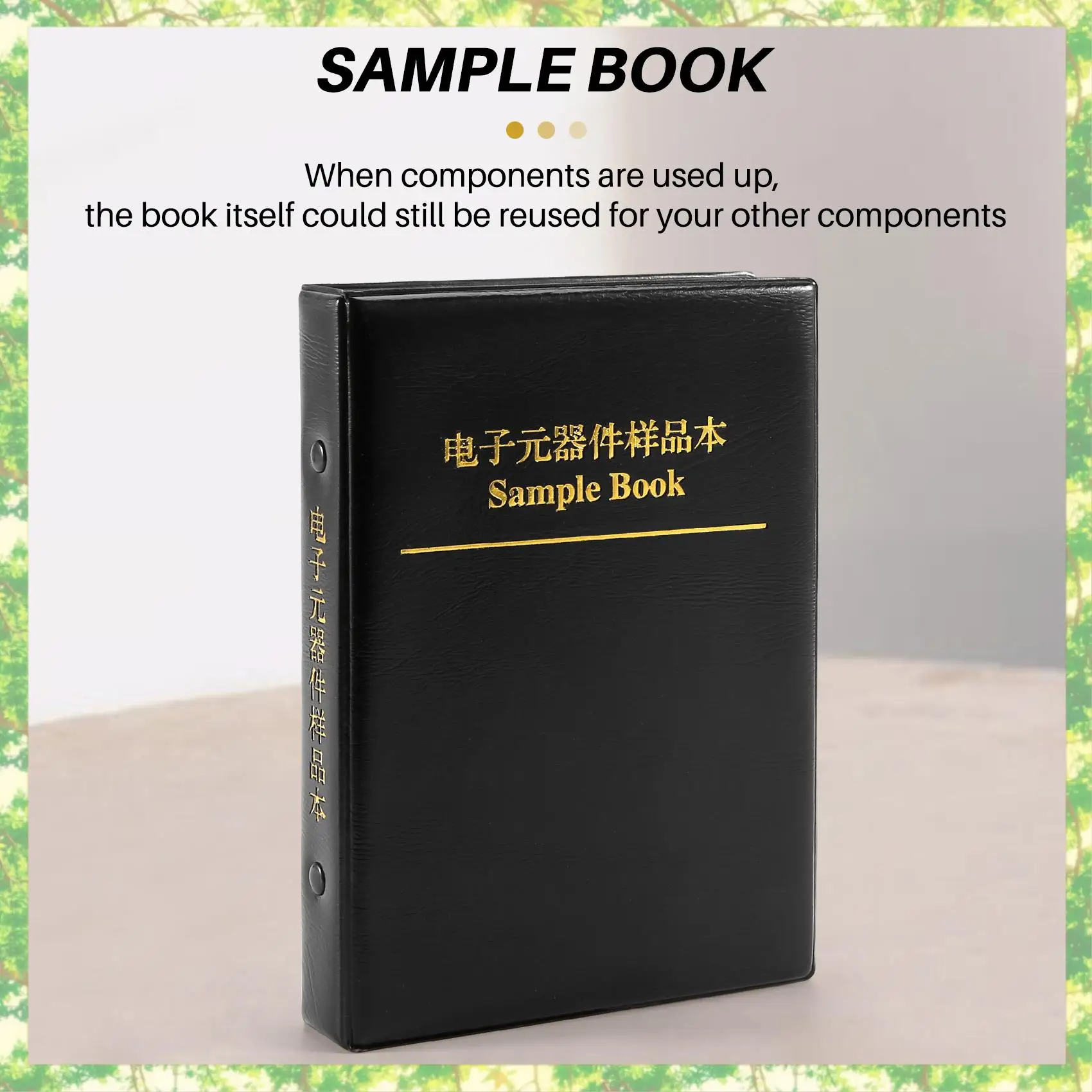 

Smart-0603 SMD Capacitor Sample Book 90Valuesx50pcs=4500Pcs 0.5PF-2.2UF Assortment Kit Pack