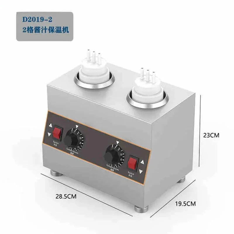 Sauce Warmer Constant Temperature Container Chocolate Sauce Jam Warmer Heating