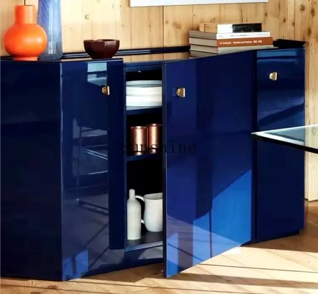 Simple modern gradual change locker light luxury storage shoe cabinet can be customized