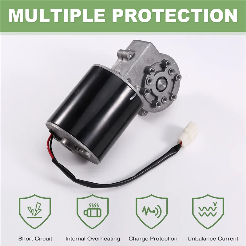 Moteur à engrenages à vitesse Variable 80W DC réducteur électrique réduction du moteur 70Kg charge 220 tr/min Motor-N25R