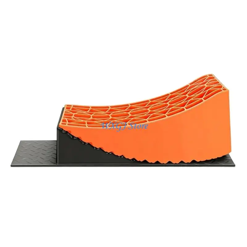 37JE Recreational Vehicle Leveling Ramps For Motorized Homes Anti Roll Chocks Secure Parking Solution