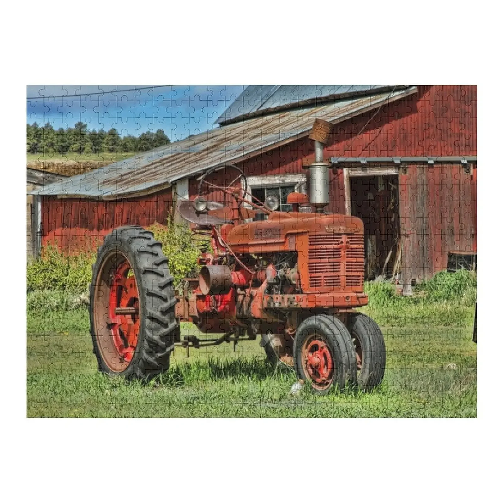 

1952 Farmall Tractor Jigsaw Puzzle Anime For Children Personalized Child Gift Puzzle