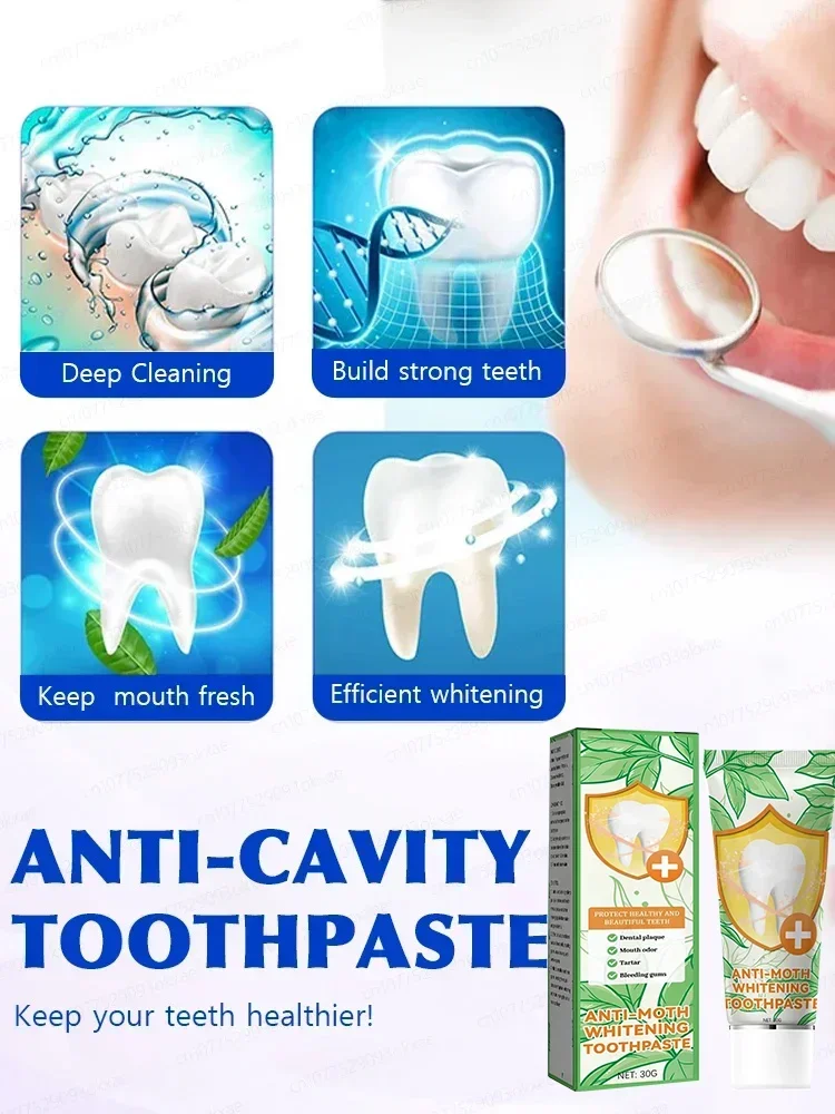 

Probiotic Toothpaste Whitening Tooth Remove Plaque Stains Teeth Whitener Oral Hygiene Clean Fresh Breath Dental Tools 0903