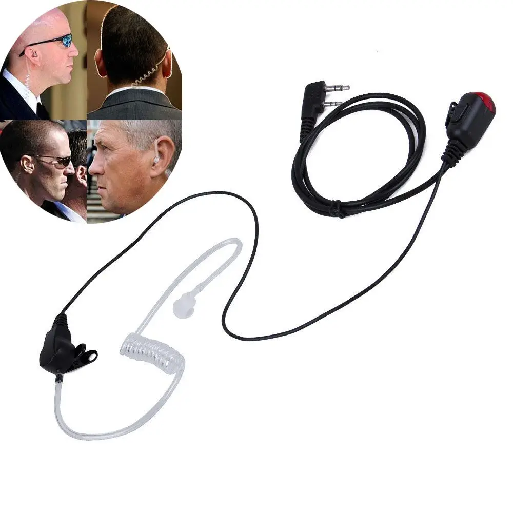 New Arrival Hot Sale Radio Talkie Walkie Talkabout FBI Style Earphone Headset Earpiece