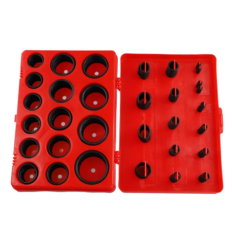 

CYCLI-347PCS Rubber O-Ring Assortment Kit Buna-N Gasket Sealing Replacement O-Rings For Plumbing Faucet Repair