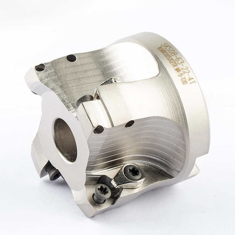 Imagem -03 - Moinho Alto Sks da Cara da Alimentação50224 63-22-4t 80-27-5t Inseriu o Cortador do Ombro Facemill 50 mm 63 mm 80 mm para Wdmw080520 o