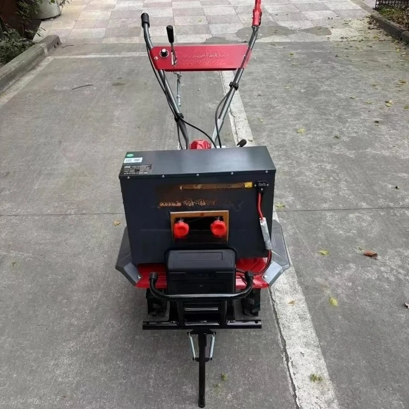 Multi Functional Electric Garden Tiller Small Rotary Tiller Battery Cultivator Soil Plowing Weeding 9hp 10hp 12hp 15hp