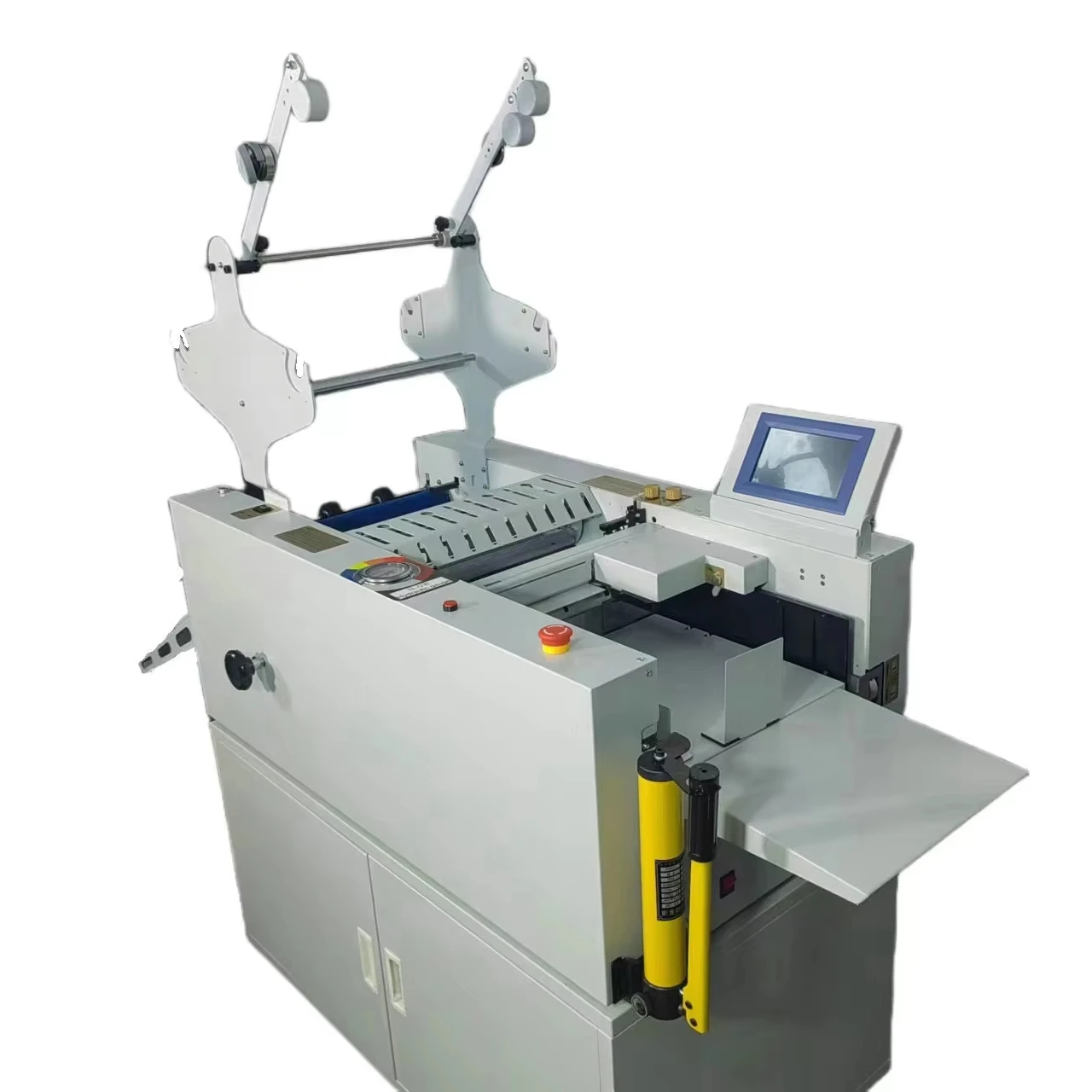 VS450S Automatic Hydraulic Laminating SRA3 330mm Auto Air Suction Feeding Auto Cutting Function Most Suitable Print Shops