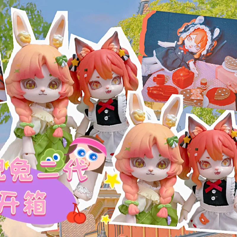 

Bonnie Blind Box Toys Cute 1/12 Bjd Obtisu11Jointed Doll Mystery Surprise Box Action Figure Kawaii Dolls Christmas Gift Original