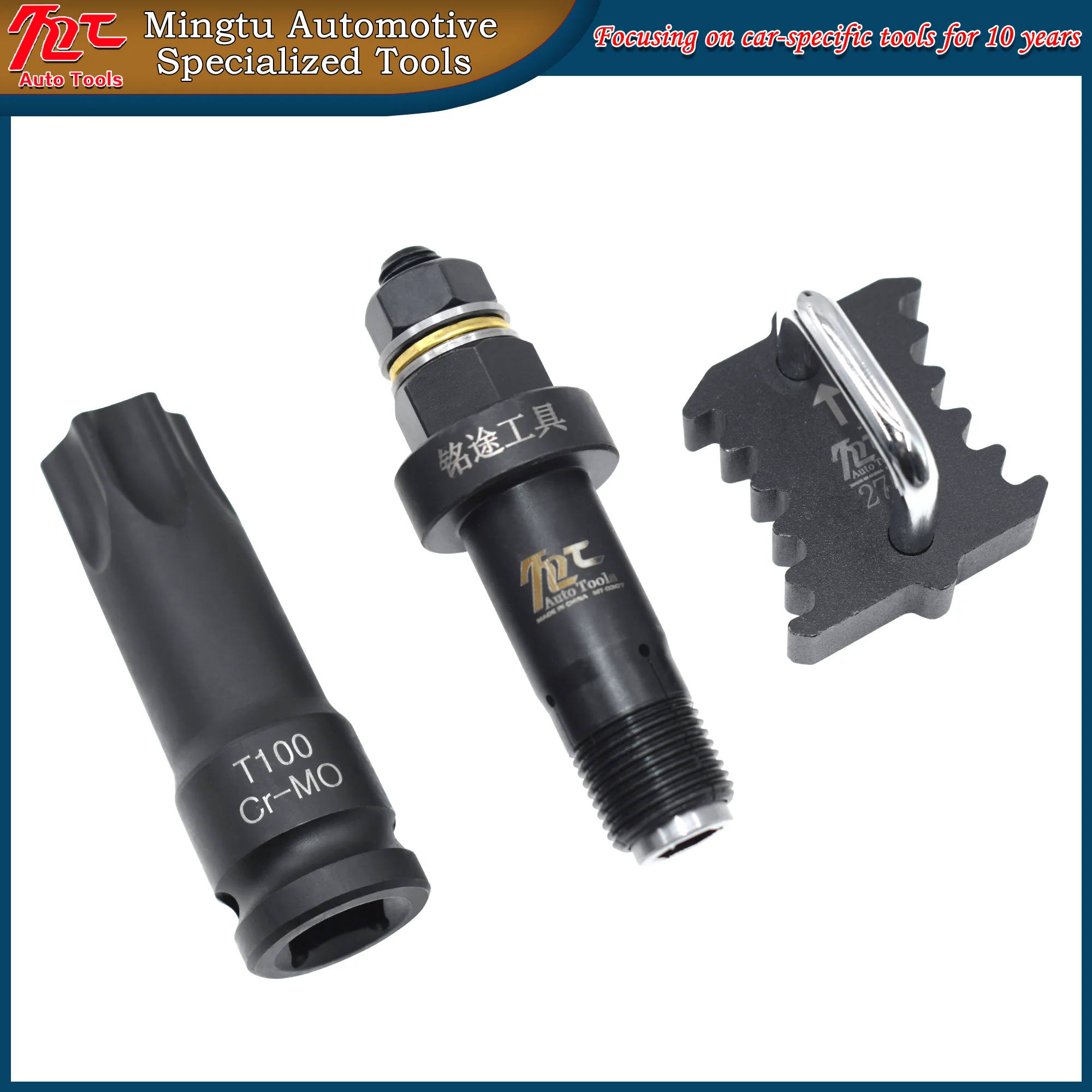 Applicable to Mercedes M276, M278, and M274 timing camshaft adjustment tool; specifically designed for Mercedes chain wheel adju
