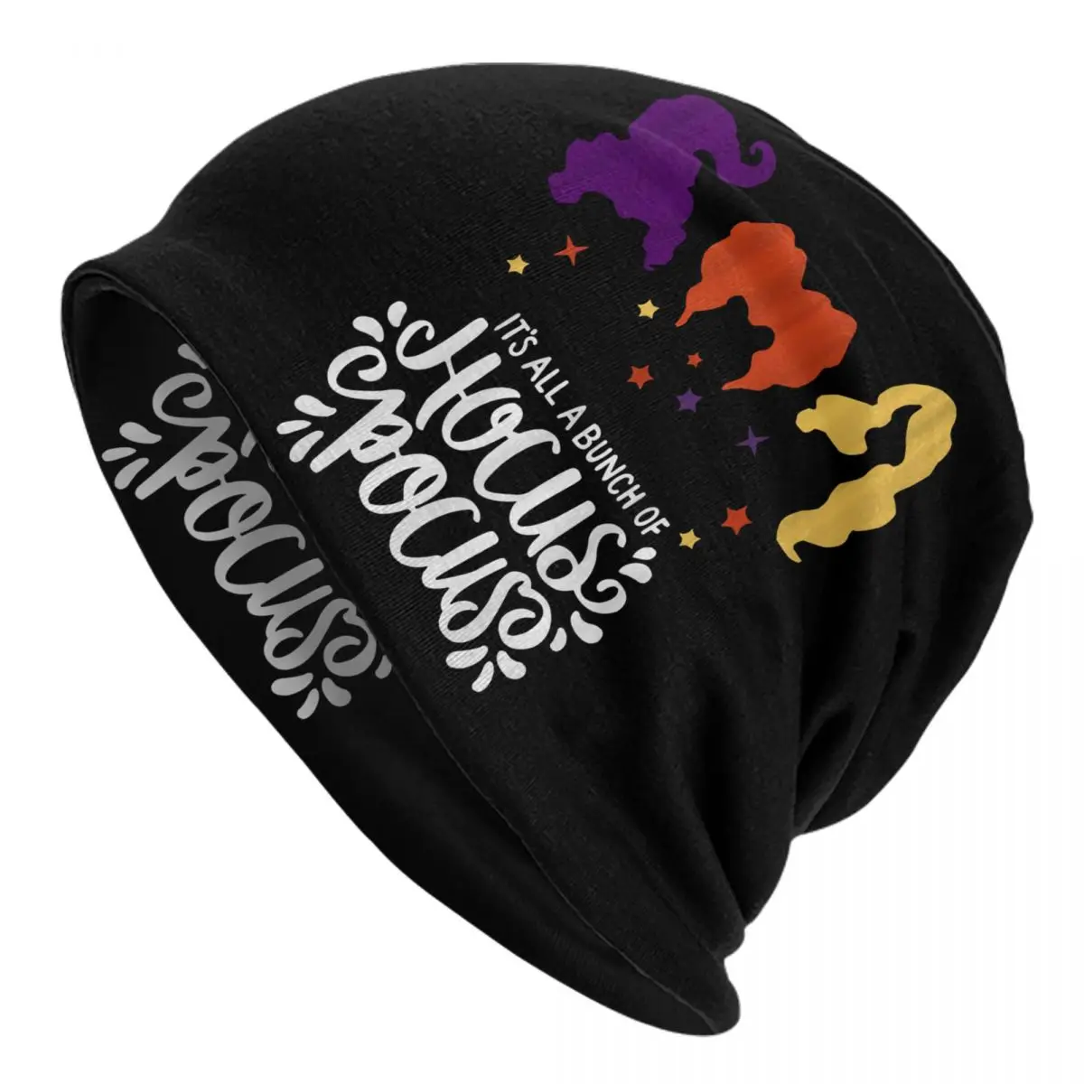 Halloween Hocus Sanderson Sisters Pocus Beanie Cap Unisex Winter Warm Bonnet Knit Hats Hip Hop Witch Film Skullies Beanies Caps