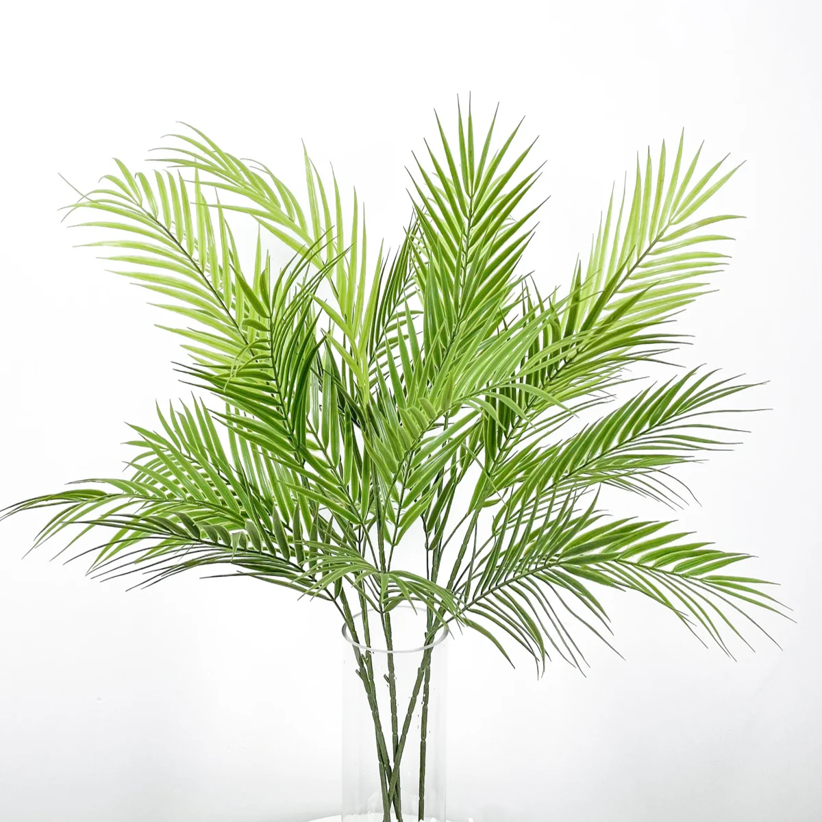 94cm 5 Forks Large Artificial Palm Tree Fake Plants Tropical Plastic Palm Leaves Big Tree Branches For Home Garden Outdoor Decor