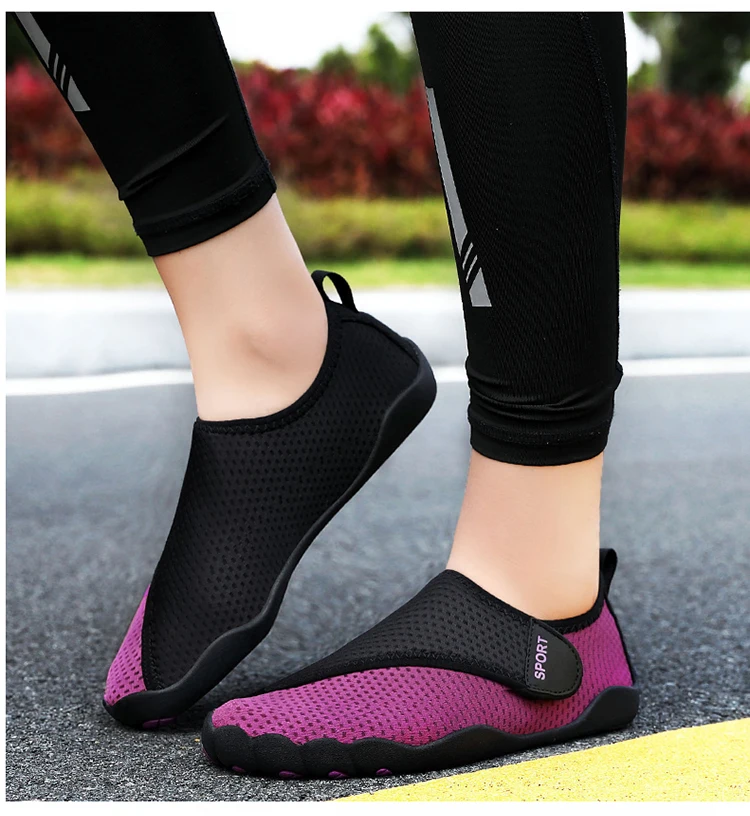 

Уличная быстросохнущая обувь для речной трассировки для мужчин и женщин, пляжная обувь, нескользящая обувь для прогулок, обувь для плавания-амфибии, обувь для походов и рыбалки