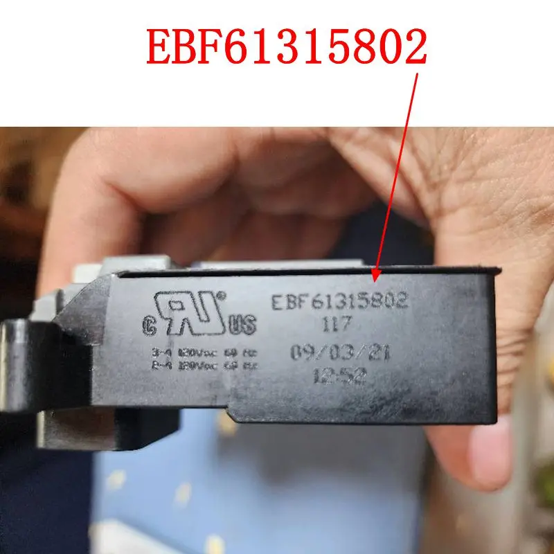 Переключатель дверного замка с временной задержкой для стиральной машины LG 110 В EBF61315802, детали для ремонта барабана/VH451D5S