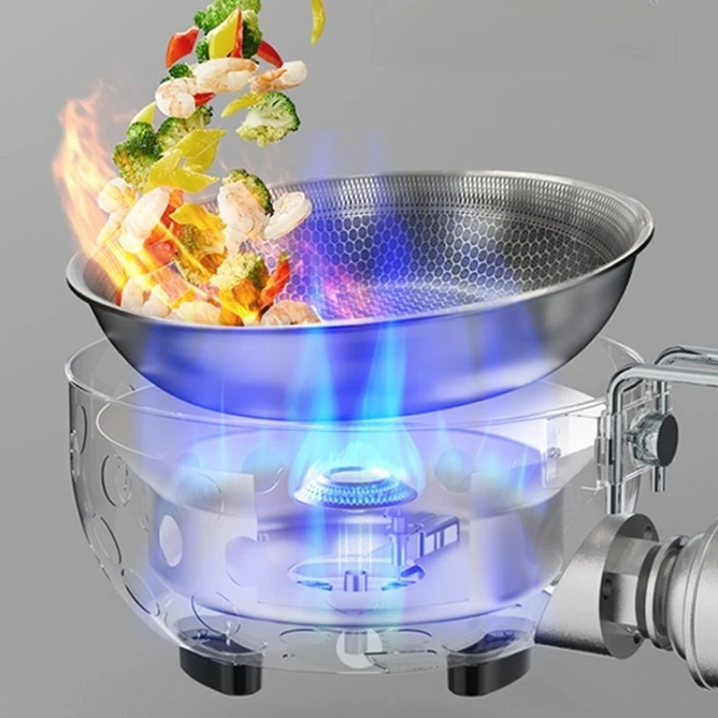 Outdoor Portable Cassette Gas Stove with All-in-One Pot, Multi-Purpose Cookware for Camping Fishing Picnic