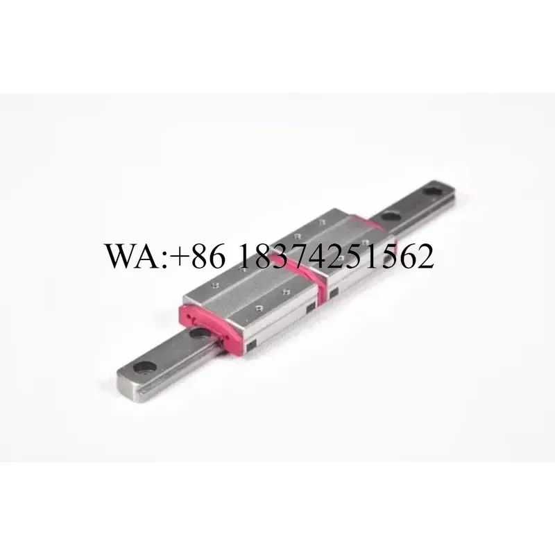 Wmwmnu for MN7 G3 V0 Linear Rail Guide 100mm Length with 4 Sliding Blocks Precision Linear Motion Guideway for CNC Automation
