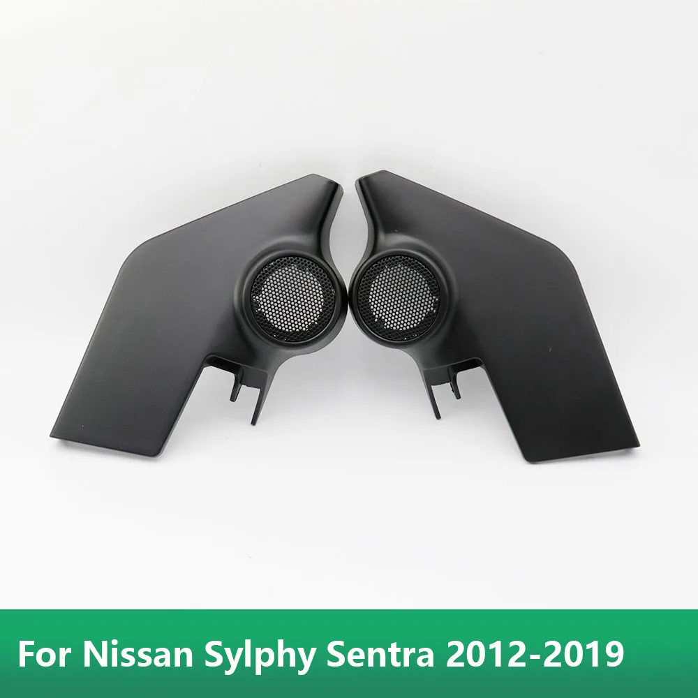 

2PCS For Nissan Sylphy Sentra 2012-2019 Car Tweeter Refitting Audio Door Angle Gum Speaker Cover Boxes Mounts