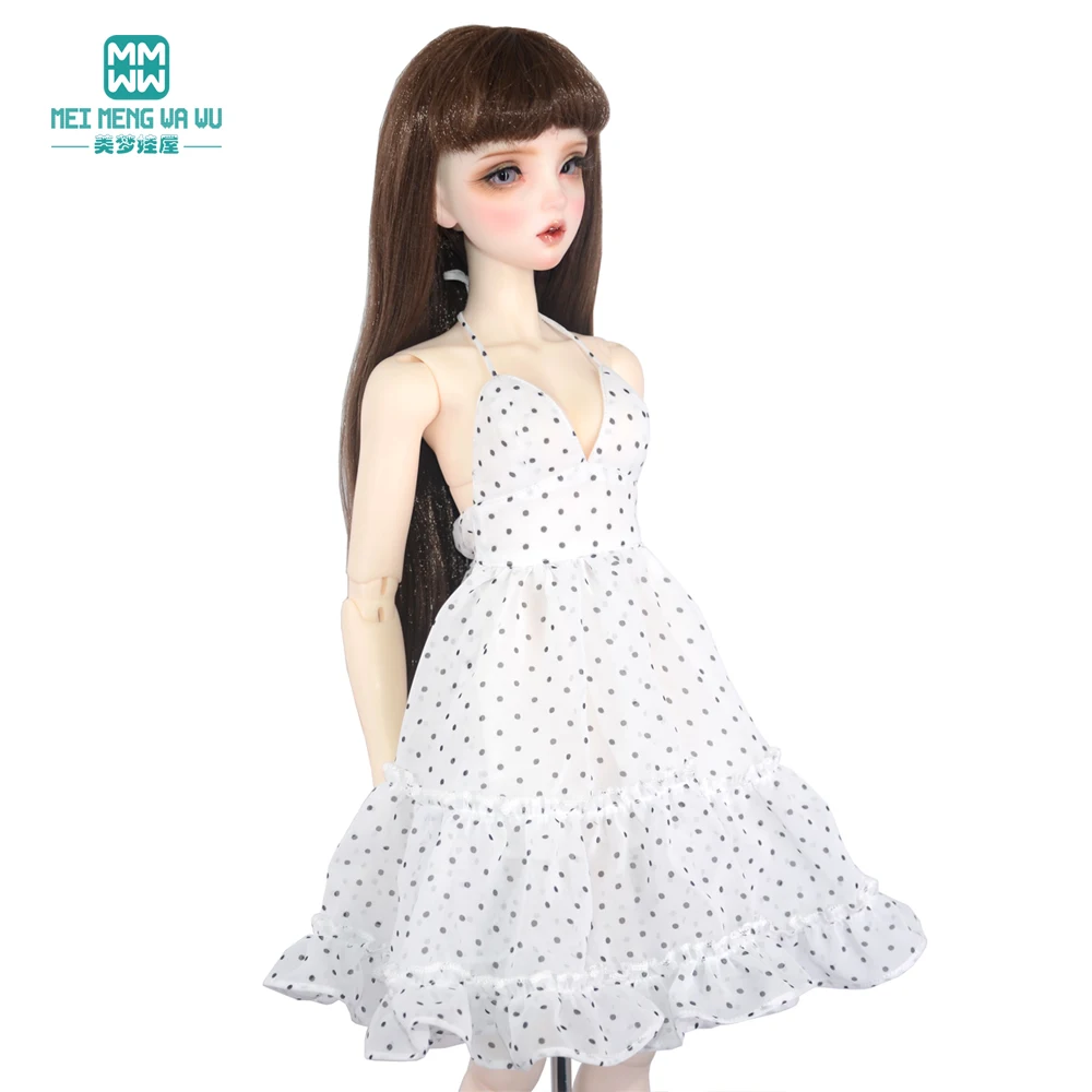 BJD Doll Clothes 58--60CM 1/3 DD SD Toy Ball Joint Doll Accessories Fashion Dress Chiffon Sling Girl Gift