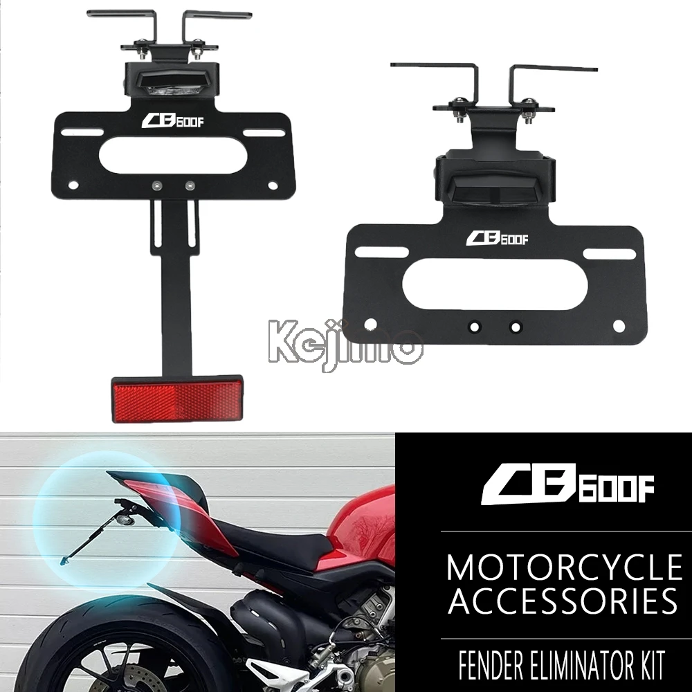 

Motorcycle License Plate Holder Number Plate Bracket For honda CB599 CB600F HORNET CB919 cb900f hornet CB 599 600 919 900 F 600F
