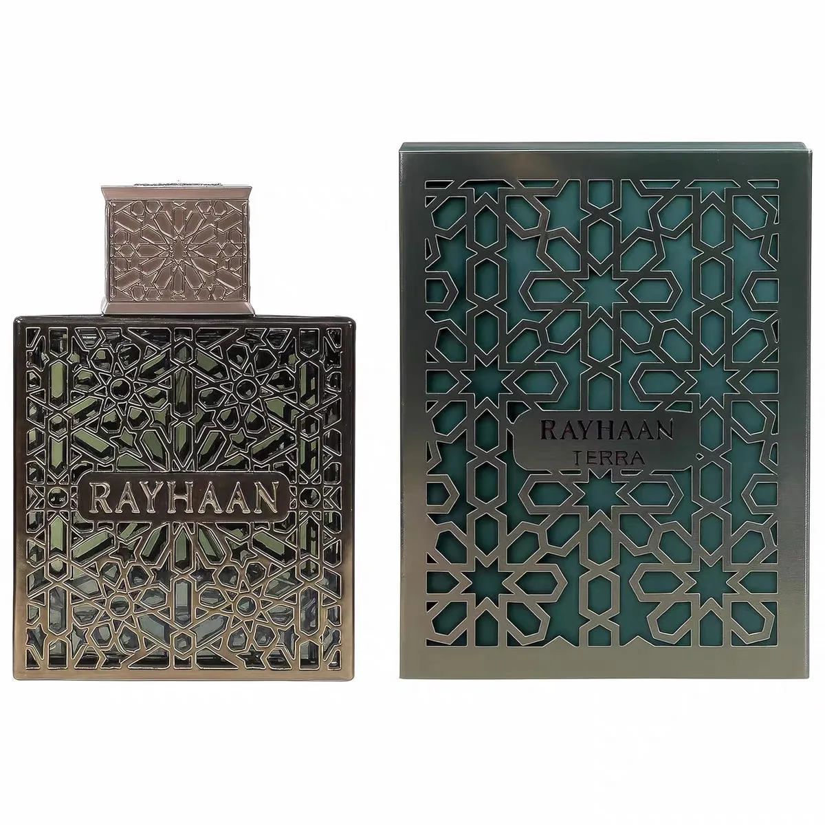 

Rayhaan Terra new launched neutral perfume spray, spicy, wood oriental fragrance, 3.4oz100ml