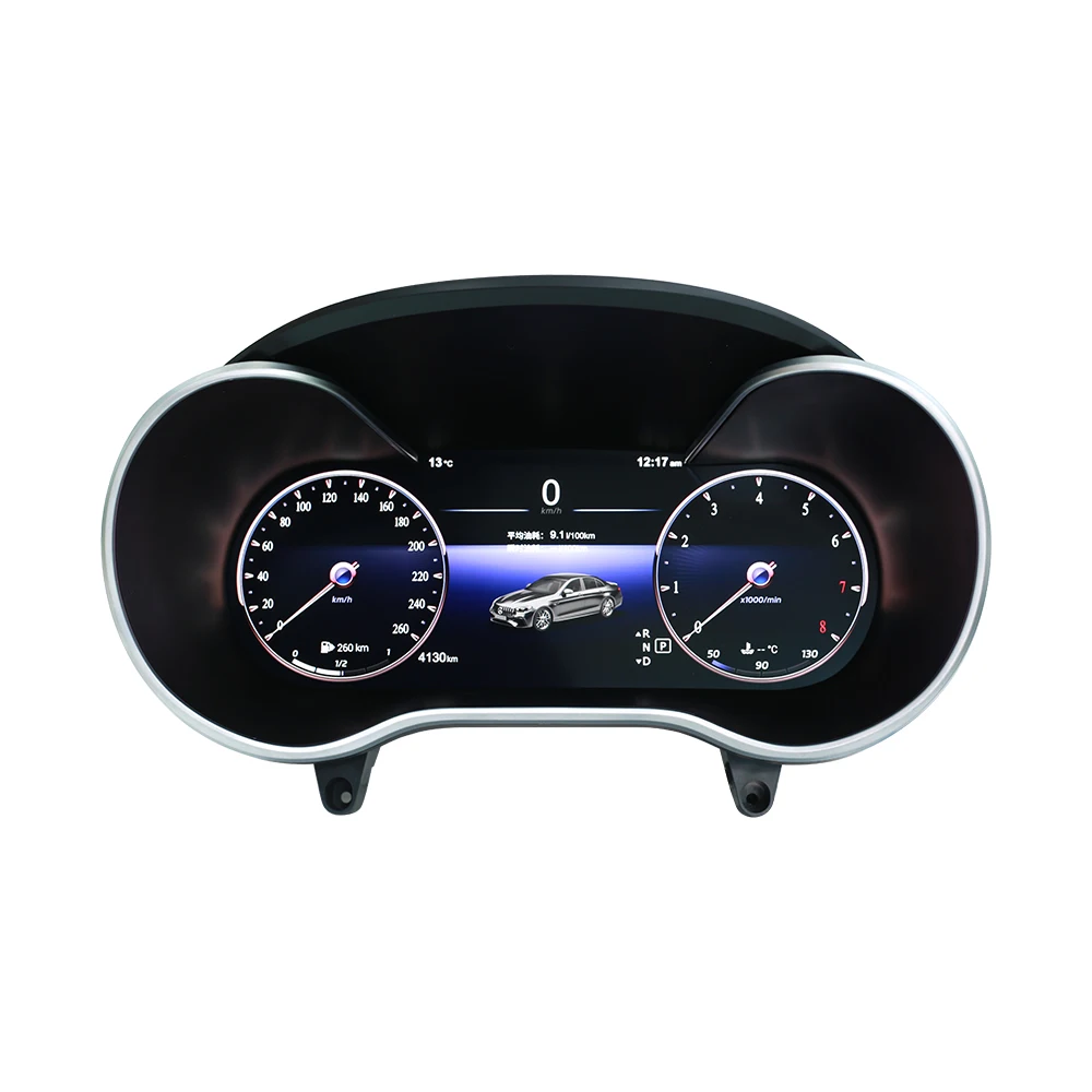 XONRICH 12.3 ''Digitaal Dashboard Voor Mercedes Benz C200L C/GLC W205/W253 2015-2019 LCD panel Snelheidsmeter Virtueel Instrument