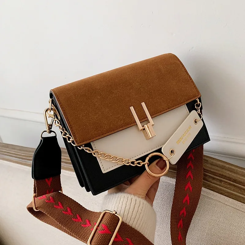 2023 New Ladies Messenger Bags Fashion Mobile Phone Bags Shoulder Bags Contrast Color Ladies Bags Luxury Designer Bags Bolsos