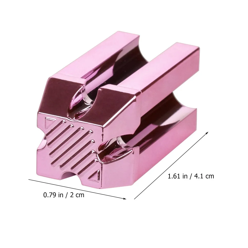 ที่เหลาดินสอเขียนคิ้ว 1 ชิ้น แบบ 4 ช่อง อุปกรณ์แต่งหน้าสำหรับเหลาดินสอเขียนขอบปาก ดินสอเขียนคิ้ว แบบพกพา