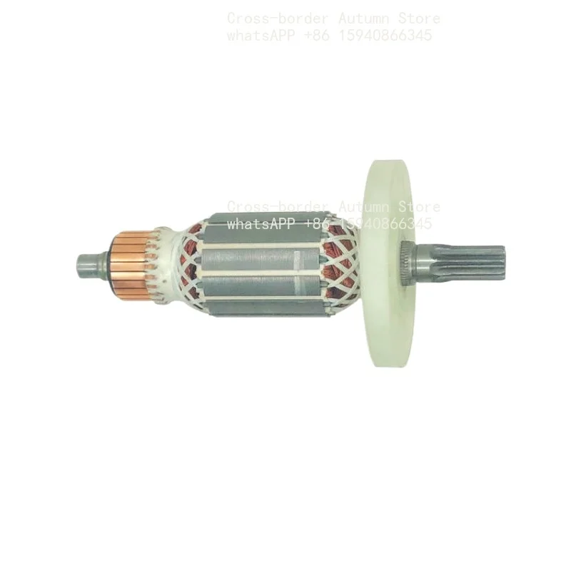 8‑Teeth Rotor Replacement Part for Heavy Duty Rotary Hammer Aluminum Housing Electric Hammer Motor Spare Power Tool