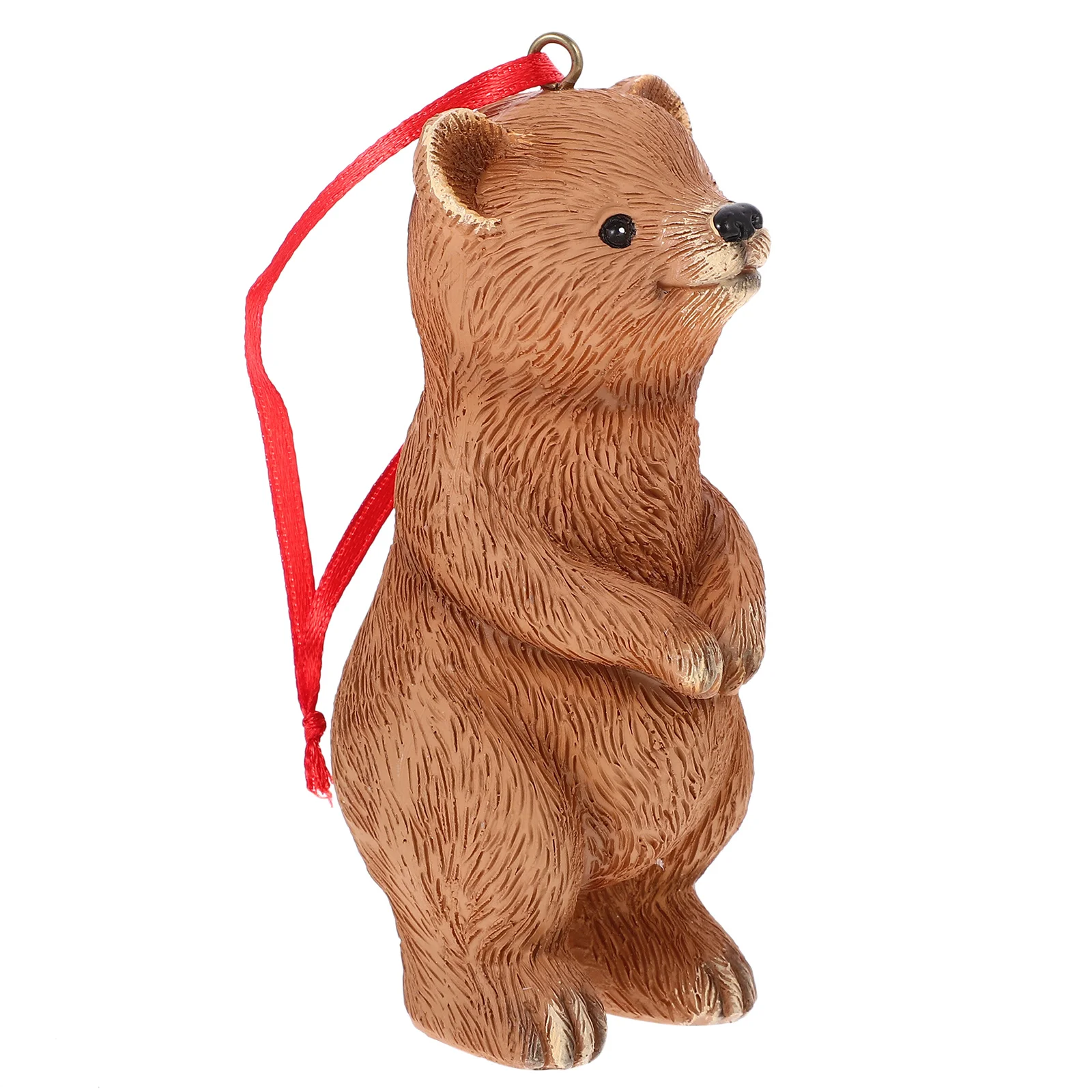 

Resin Bear Hanging Pendant Cute Decorative Outdoor Garden Ornament for Yard Courtyard Home Office Indoor Decoration Supplies