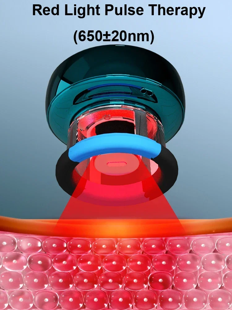 2025 hot sale Fitdash  TENS Smart Vacuum Cupper Relieves Muscle Soreness Improves Blood Circulation