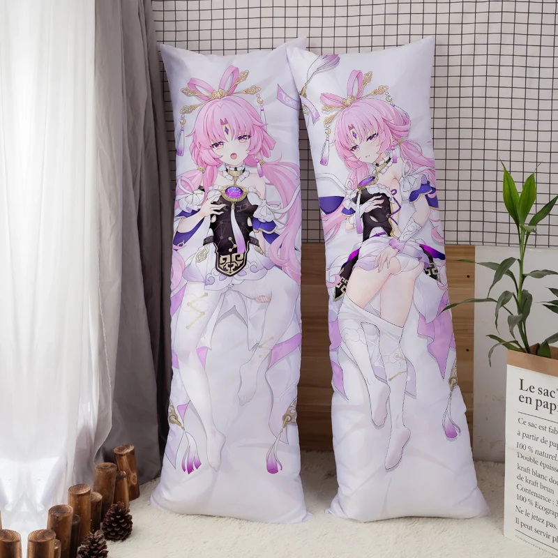 Honkai Star Rail Anime Dakimakura 50x150cm Fu Xuan Otaku Waifu Hugging Body Pillow Case