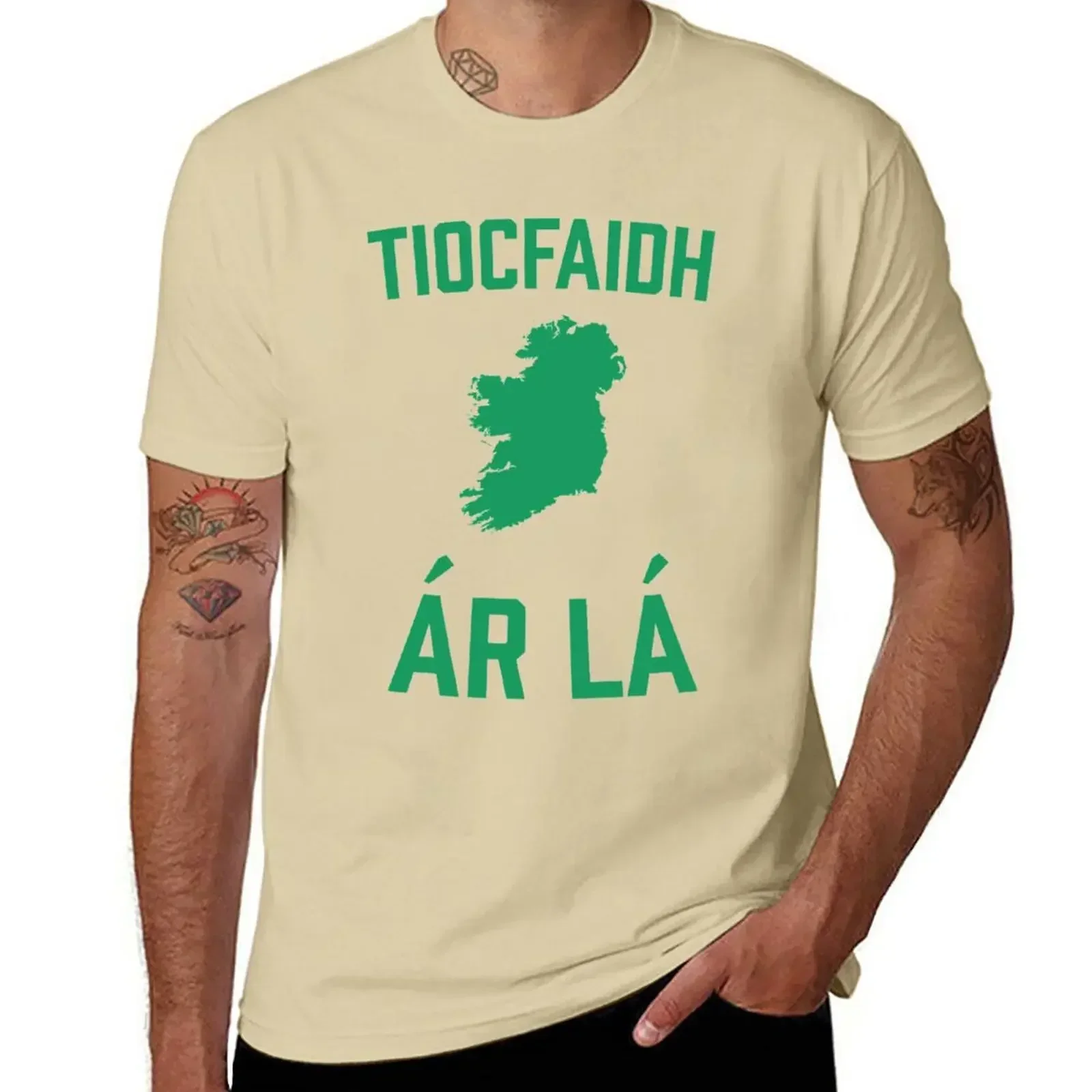 quick drying oversized mens clothes Our Day Will Come | Tiocfaidh ár lá | United Ireland | Sinn Fein T-Shirt streetwear harajuku