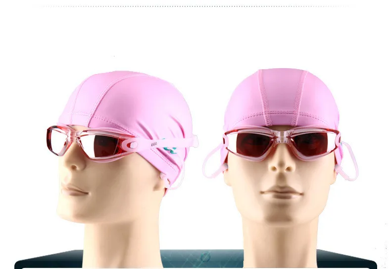Schwimmbrille für Erwachsene, Poolbrille, Antibeschlag, für Männer und Frauen, UV-Schutz, optische wasserdichte Schwimmbrille mit Ohrstöpseln – Detail 10