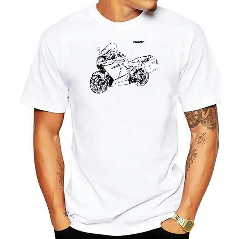 2023 Fashion K1200GT T-Shirt mit Grafik K 1200GT Motorcycyle Rally K 1200 GT Motorrad   Fahrer Tee shirt