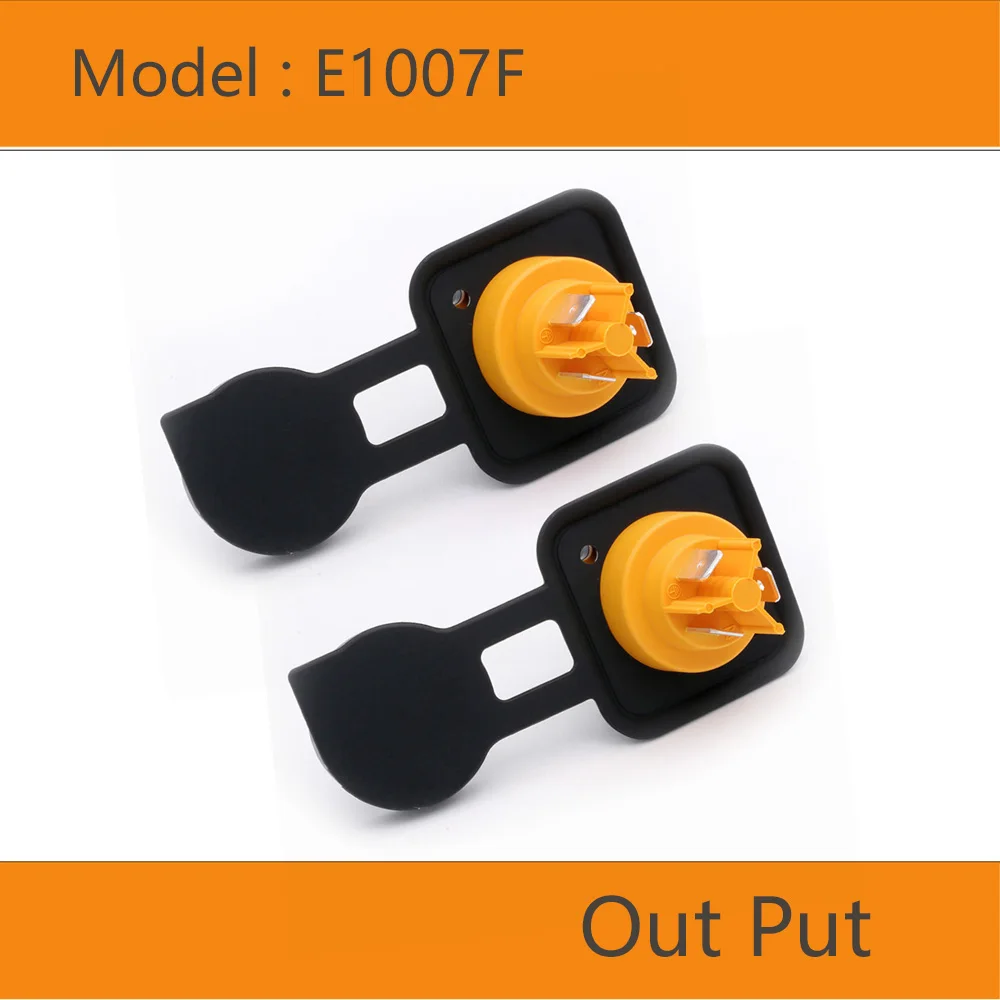 100Pcs Hoge Kwaliteit 20A Waterdichte Powercon Led Groot Scherm Stekker PA66 Vlamvertragende Industriële Power Connector Out/In