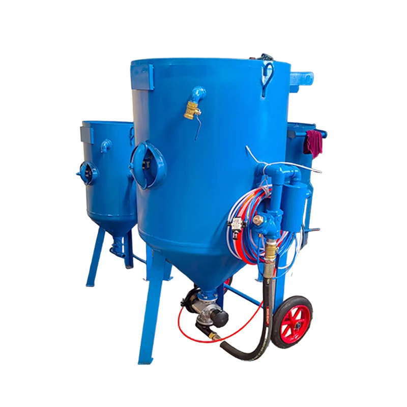 الرملي الصناعي الجاف والرطب للصدأ والبقع الشفاف نوع التنظيف اليدوي لتنظيف تفجير الرمل آلة السفع الرملي #6