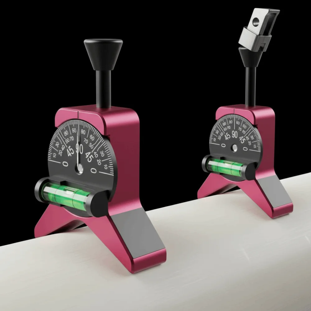 عالية الدقة الأنابيب مركز مكتشف الاتصال المغناطيسي فقاعة مستوى أدوات تركيب الأنابيب متعددة الوظائف المنقلة الأنابيب ماركر