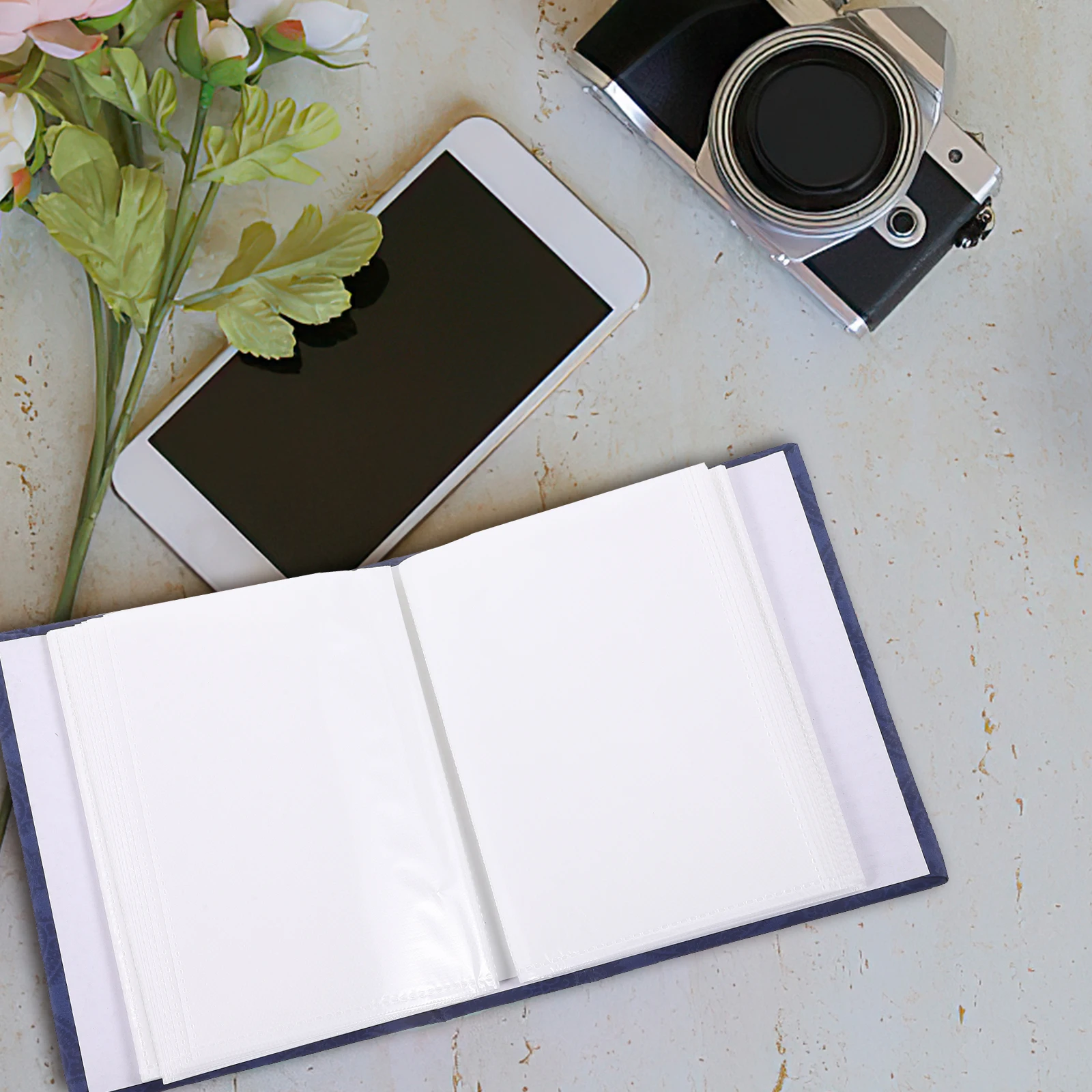 

6 Inch Photo Album Stylish Family Photo Book Graduation Memory Album Baby Growth Journal Handmade Picture Book for Photos