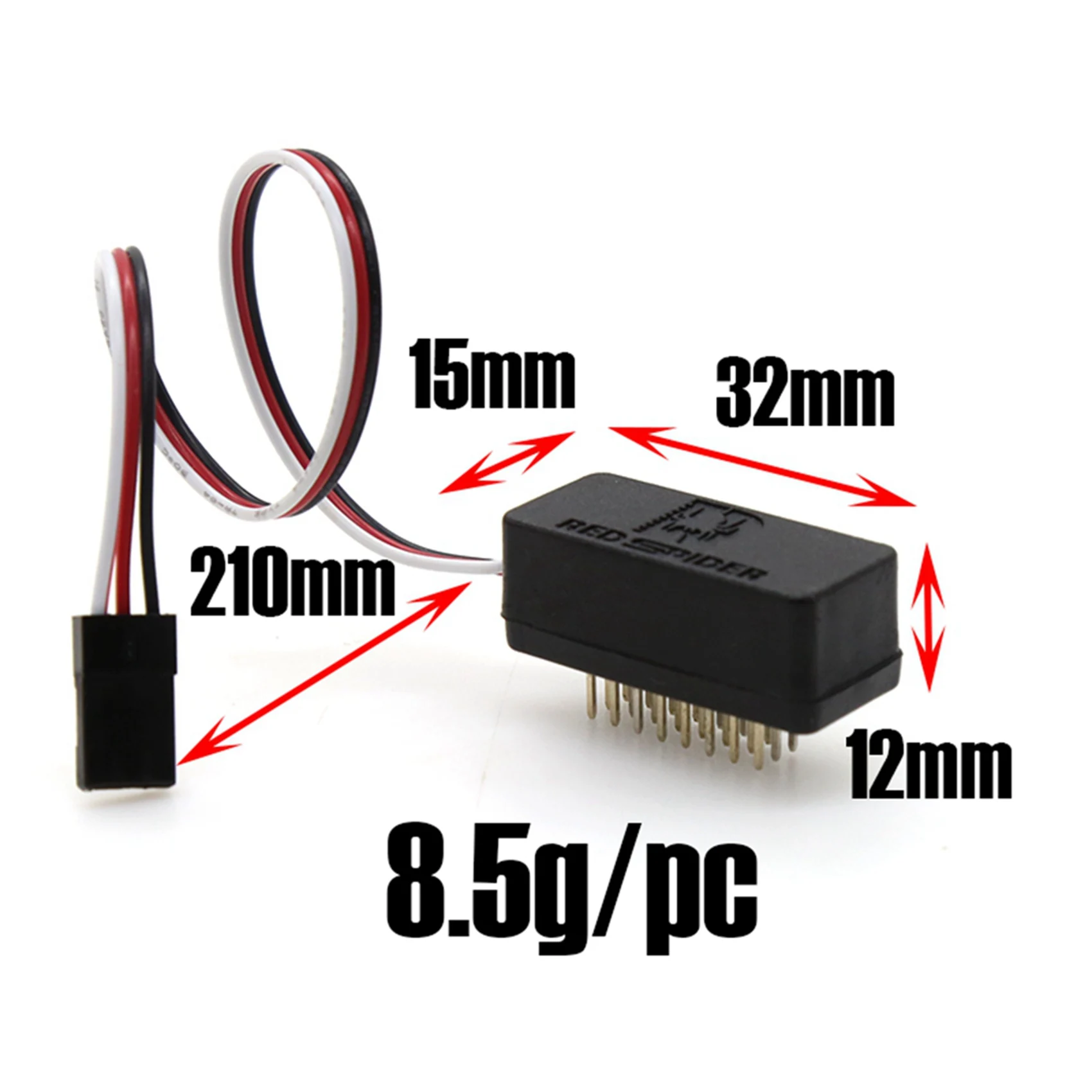 A63T-2X 1 إلى 8 RC سيارة 3 قناة CH3 3CH LED ضوء المصباح التبديل لوحة نظام ل RC نموذج سيارة محوري SCX10 Traxxas TRX4 TAMIYA
