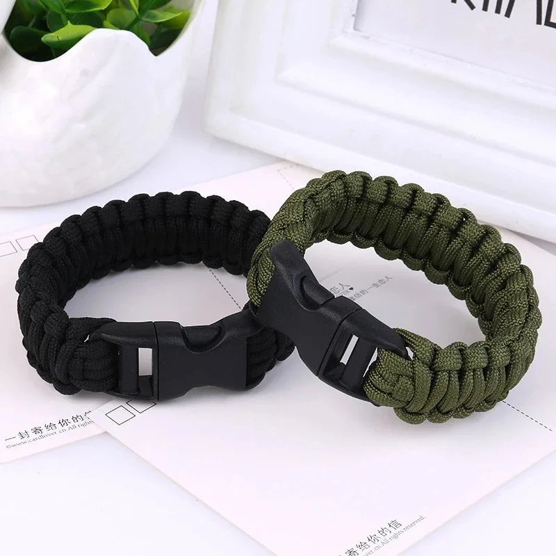 23cm Seven Core Paracord Escape Outdoor Emergency Plaited Rope EDC Camping Survival Saving Bracelet Tools Climbing Rope Cord