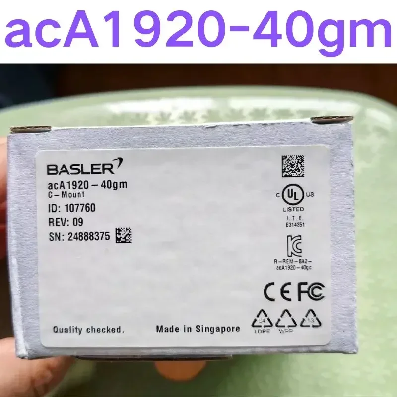 

Brand-new Industrial camera acA1920-40gm Contact me and I can offer you a discount