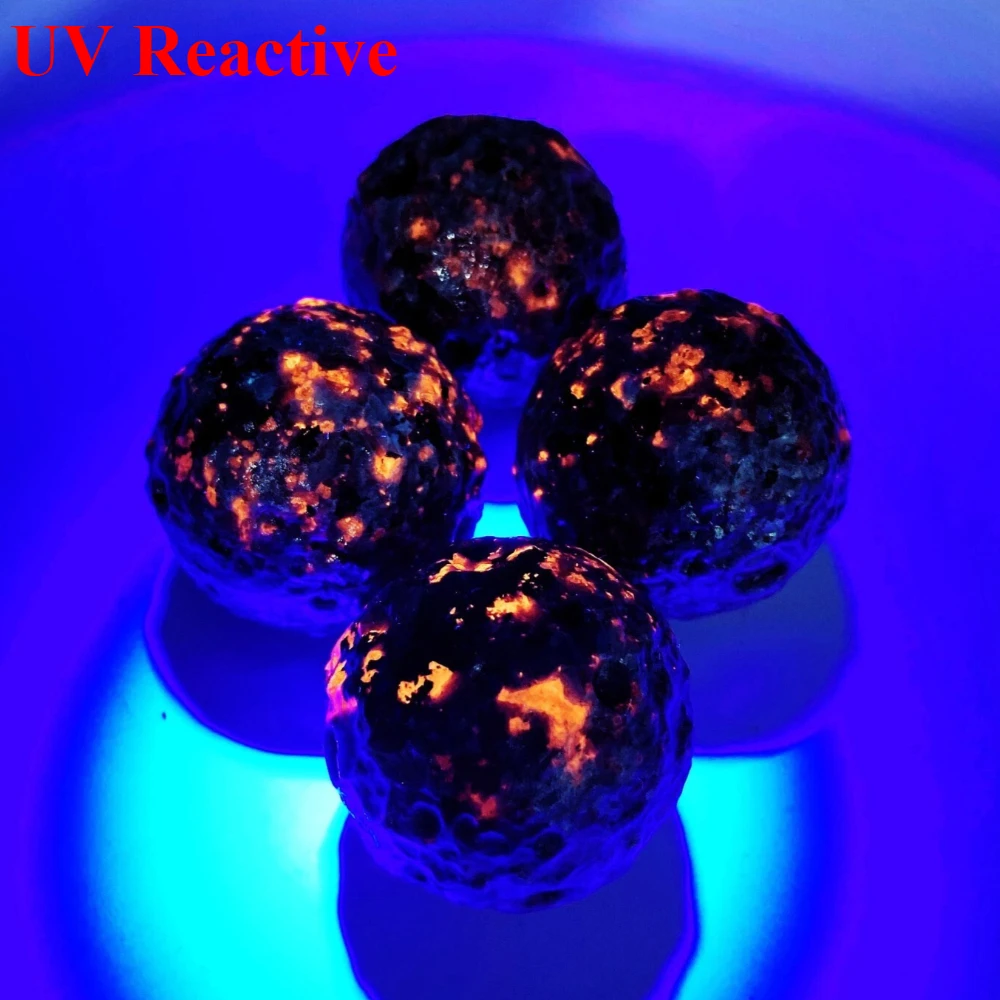 Natural Yooperlite Moon Carving with UV Reactive, Reiki Home Decor, Desk Ornament, Holiday Gifts, Mineral Specimen, Collection