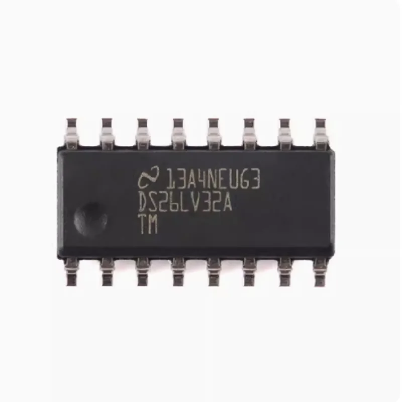 

5pcs/Lot DS26LV32ATMX/NOPB SOP-16 DS26LV32ATM Bus Receivers 3V ENH CMOS QUAD DIFF LINE RECEIVER