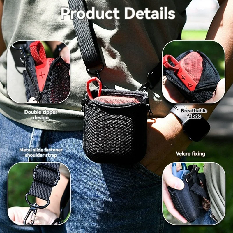 Портативная сумка для хранения для JBL GO2/GO3/GO4 для JBL Clip4/Clip5, звуковые сумки для динамиков, дорожный чехол для переноски на открытом воздухе