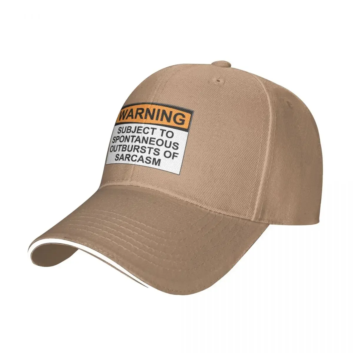 WARNING: SUBJECT TO SPONTANEOUS OUTBURSTS OF SARCASM Bucket Hat Baseball Cap hiking hat custom Hat Rugby Anime Men Women's